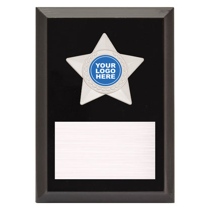 Star Plaque - Silver