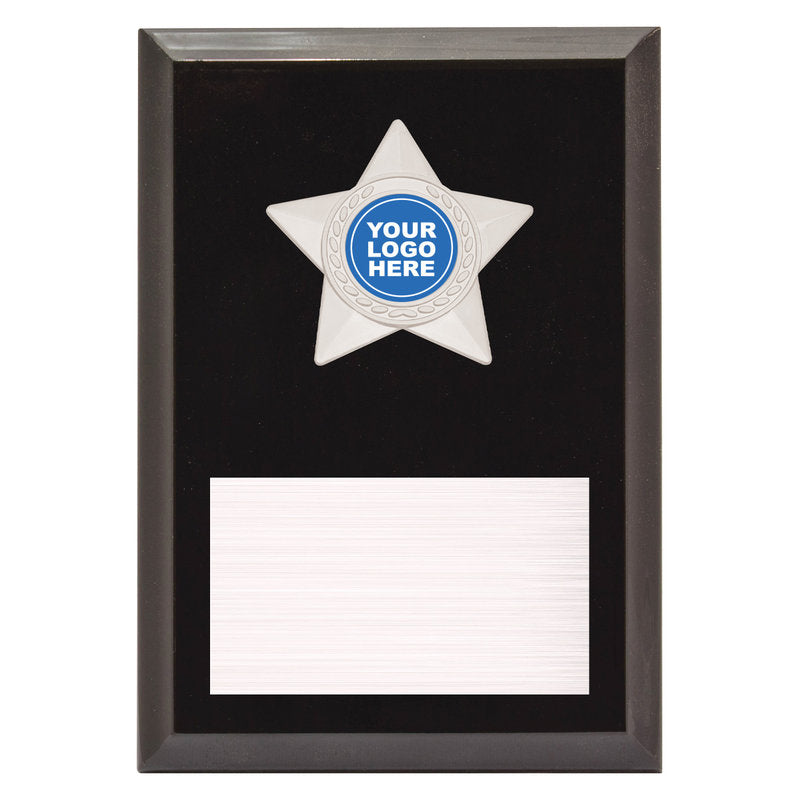 Star Plaque - Silver