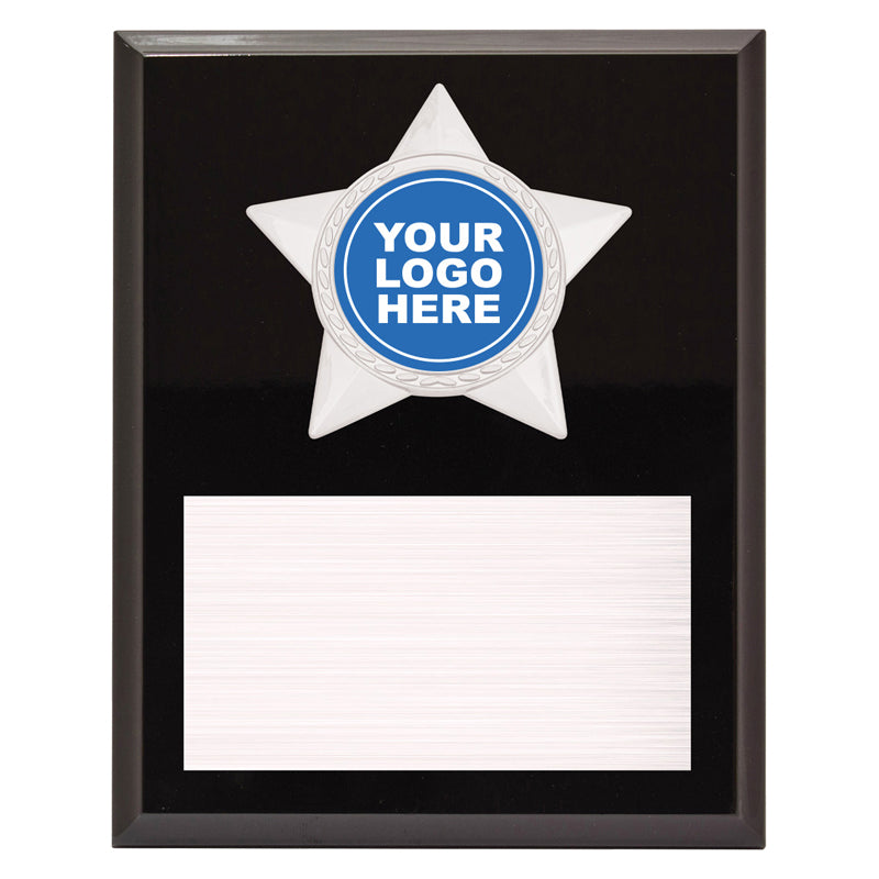Star Plaque - Silver