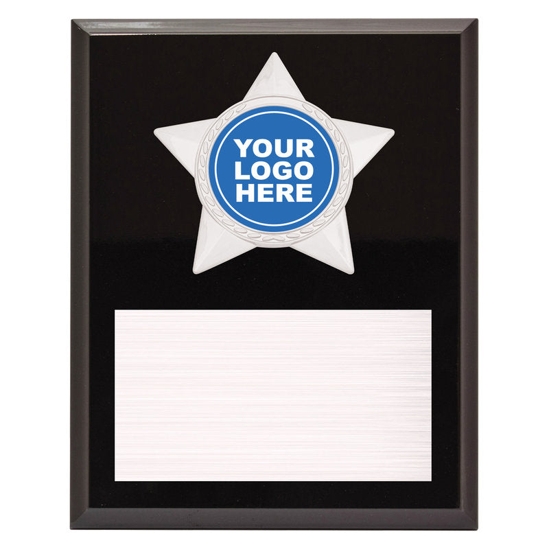 Star Plaque - Silver