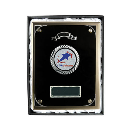 Plaque with Glass