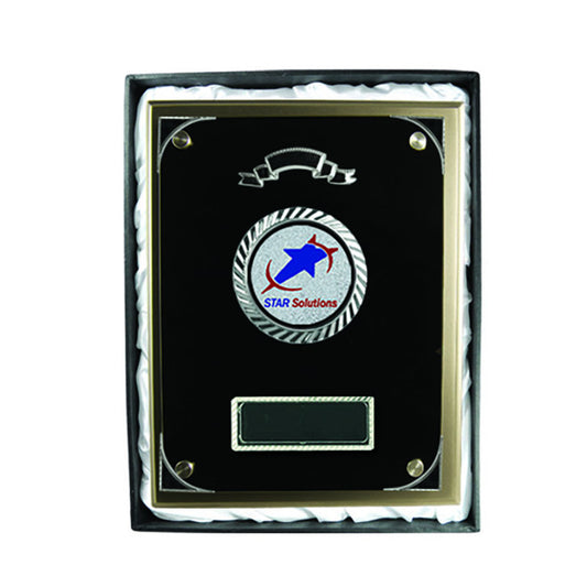 Plaque with Glass