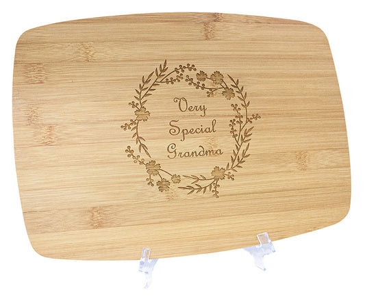 Plaque Easel Large - Clear