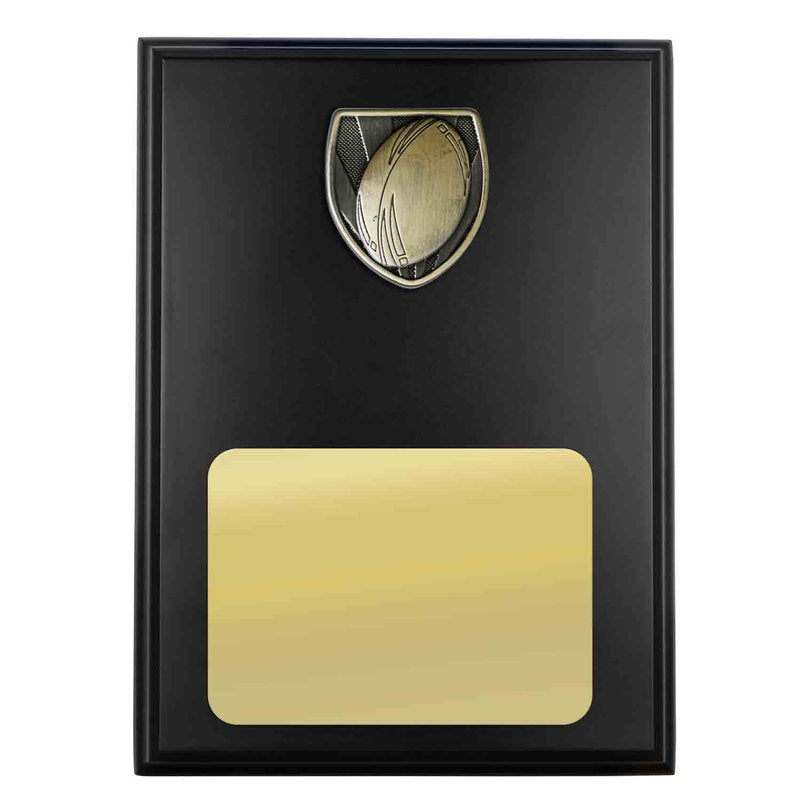 Plaque with Rugby Trim