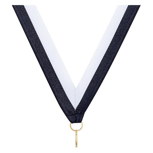 Navy / White Ribbon