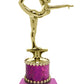 Gymnastics Figure on Base