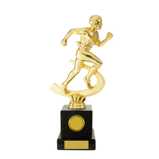 Athletics Male Figure on Column