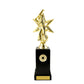 Baseball Figure Fem. on Column