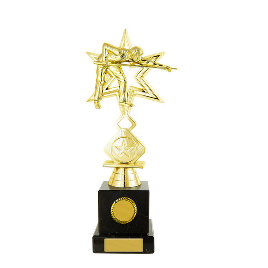 Billiards Figure on Column