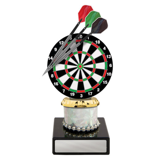 Darts Figurine on Column