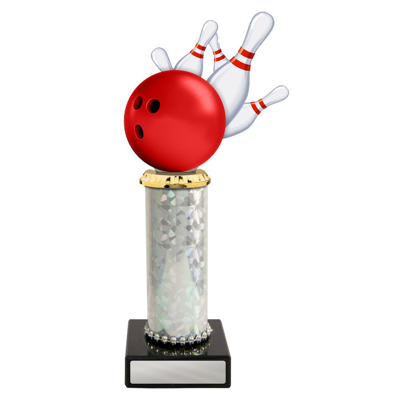 Tenpin Figurine on Column