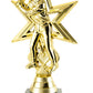 Baseball Figure Fem. on Column