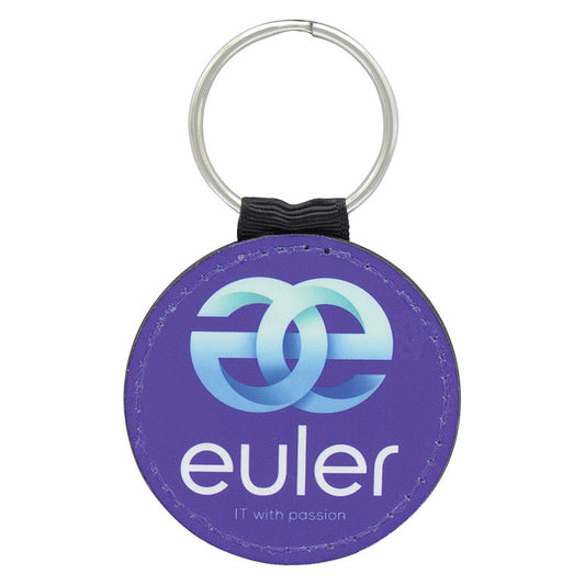 Leather Keychain - Colour