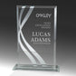 Mirror Ribboned Rectangle Glass