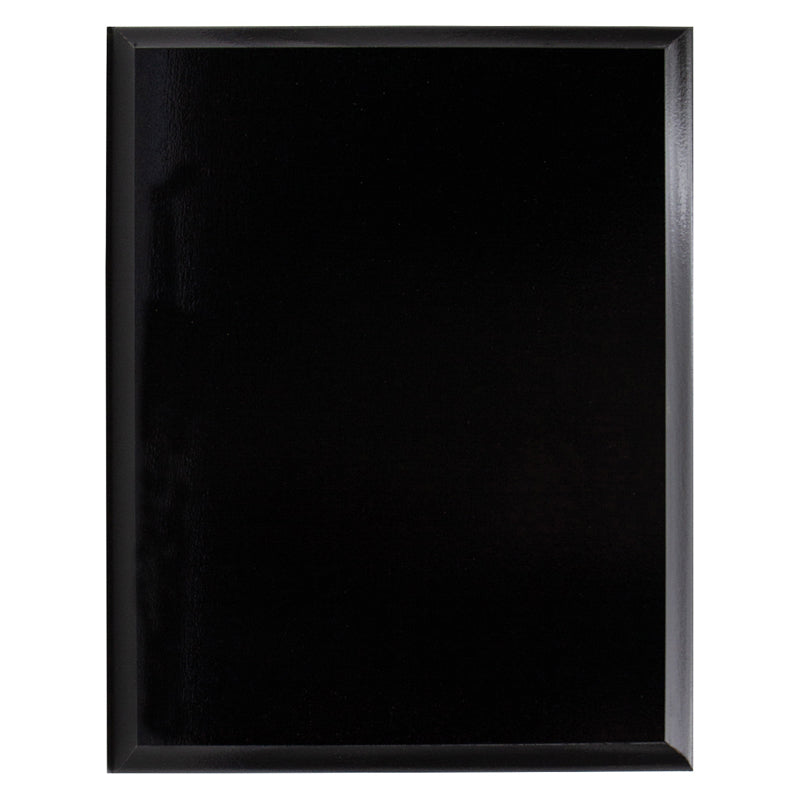 Value Plaque Black Gloss