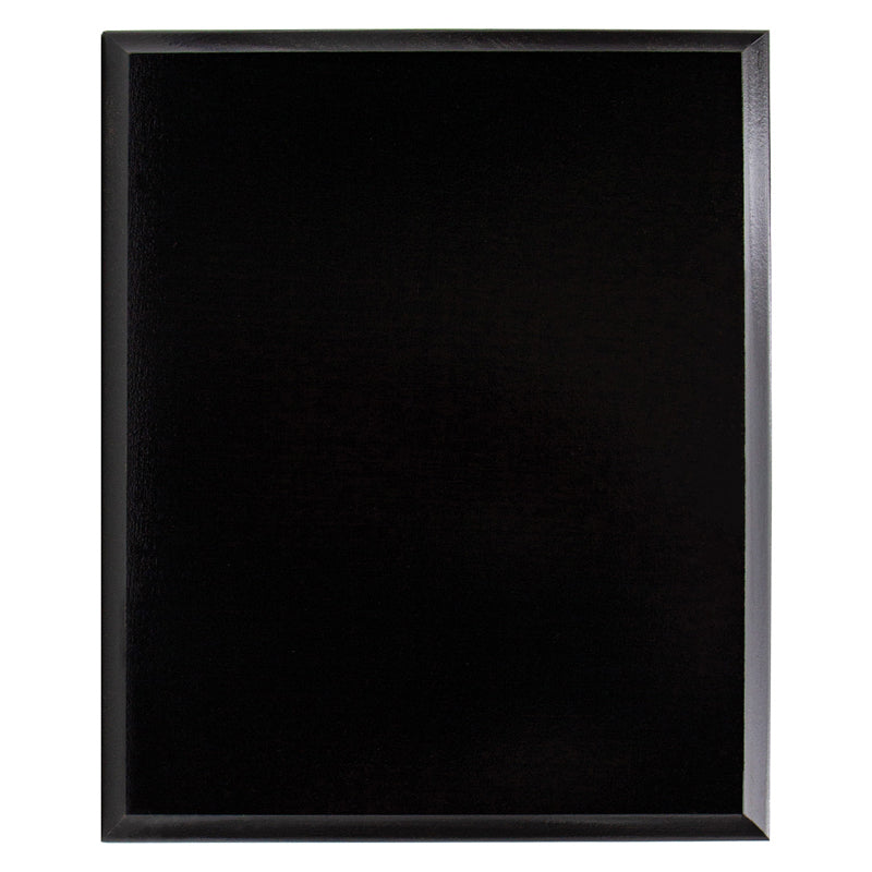 Value Plaque Black Gloss