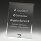 Clear Glass Plaque
