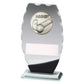 Clipped Oval Glass - Hockey