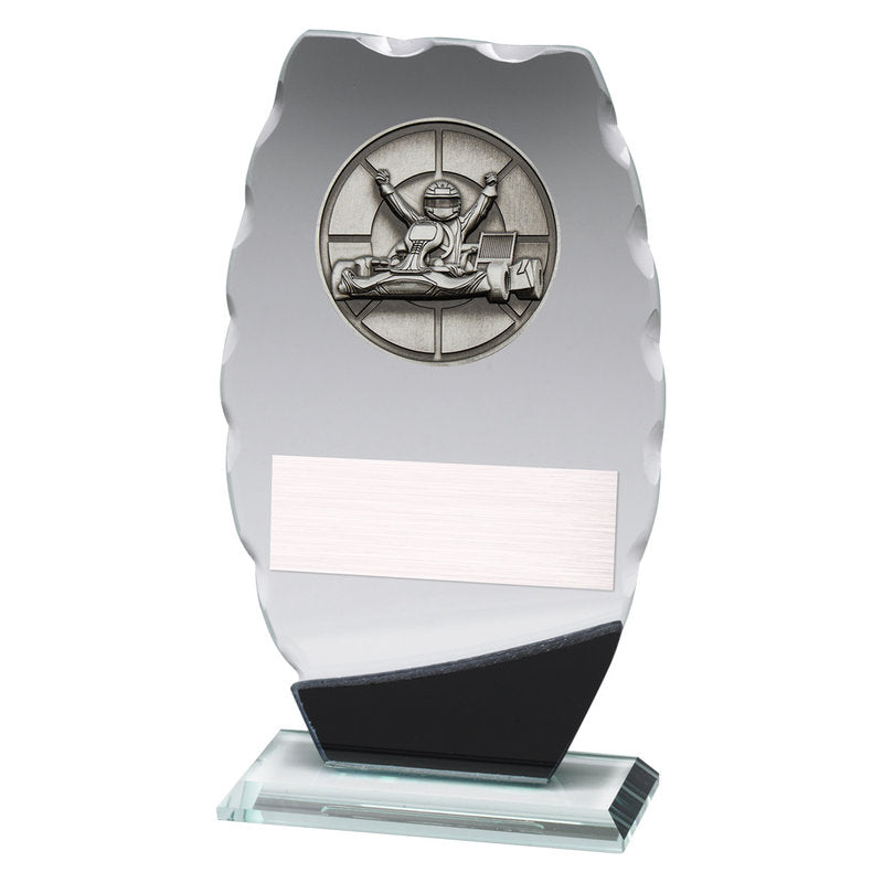 Go Kart Clipped Oval