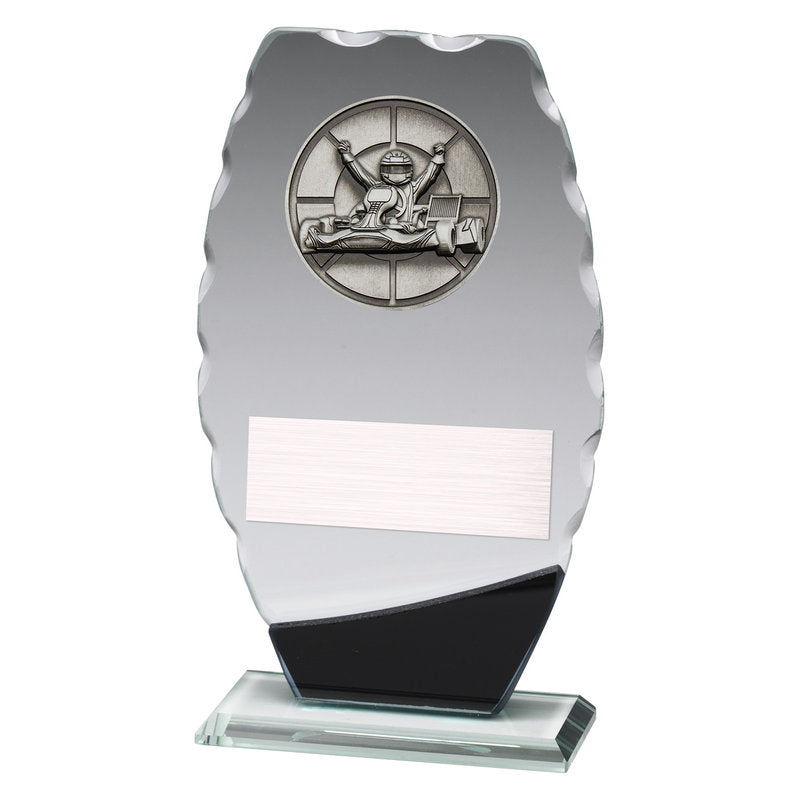 Go Kart Clipped Oval