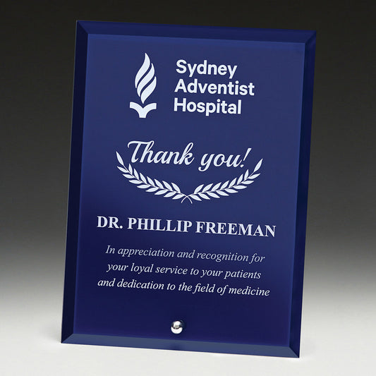 Radiant Plaque Blue