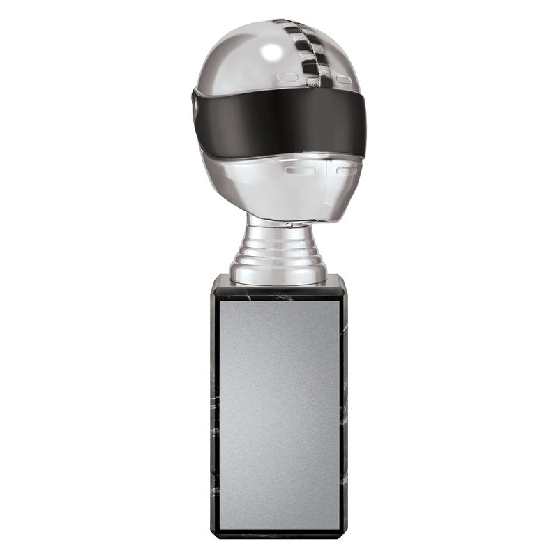 Silver 3D Helmet