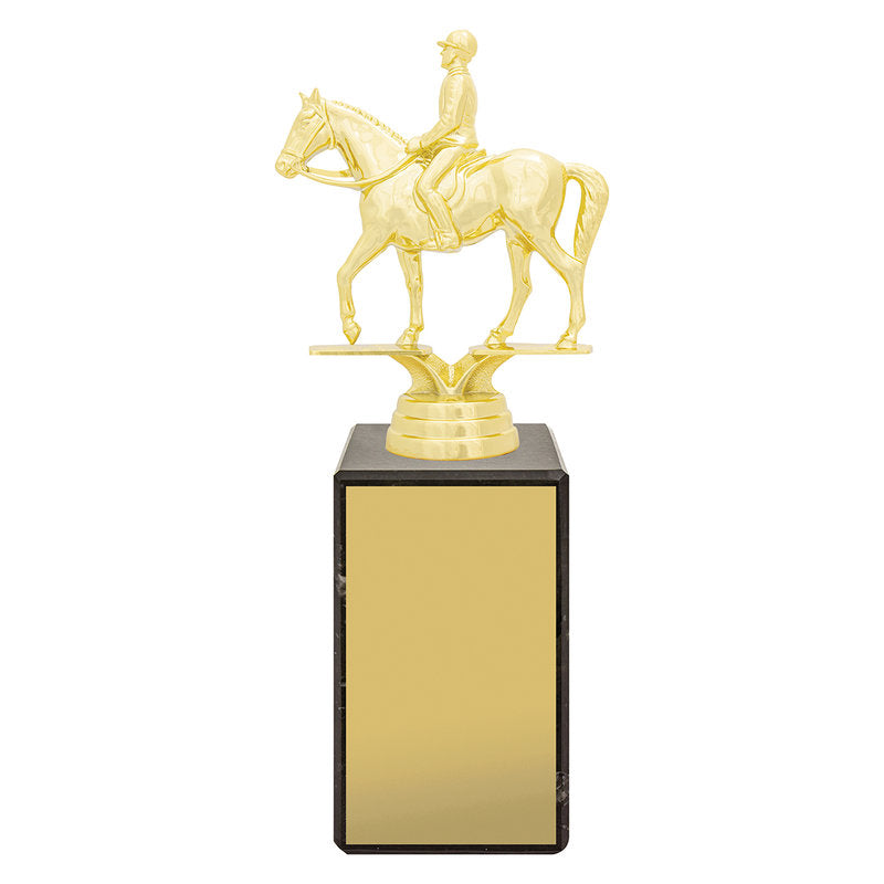 Marble Column - Equestrian