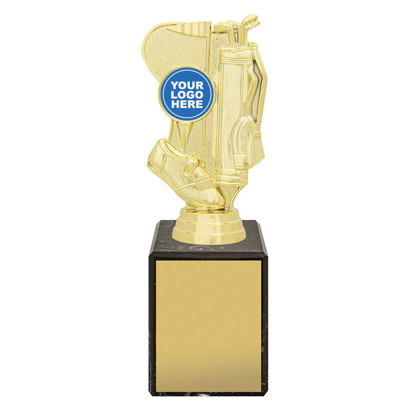 Marble Column - Golf Theme