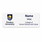 Flinders Uni Name Badge