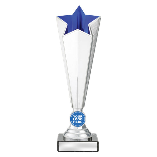Mega Star Logo - Blue