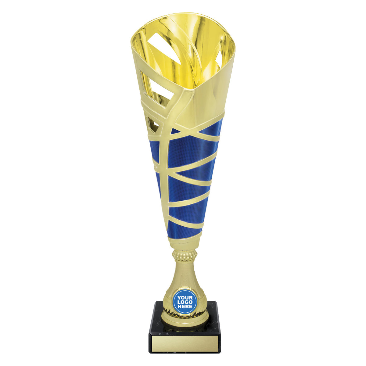 Hex Cup - Gold / Blue
