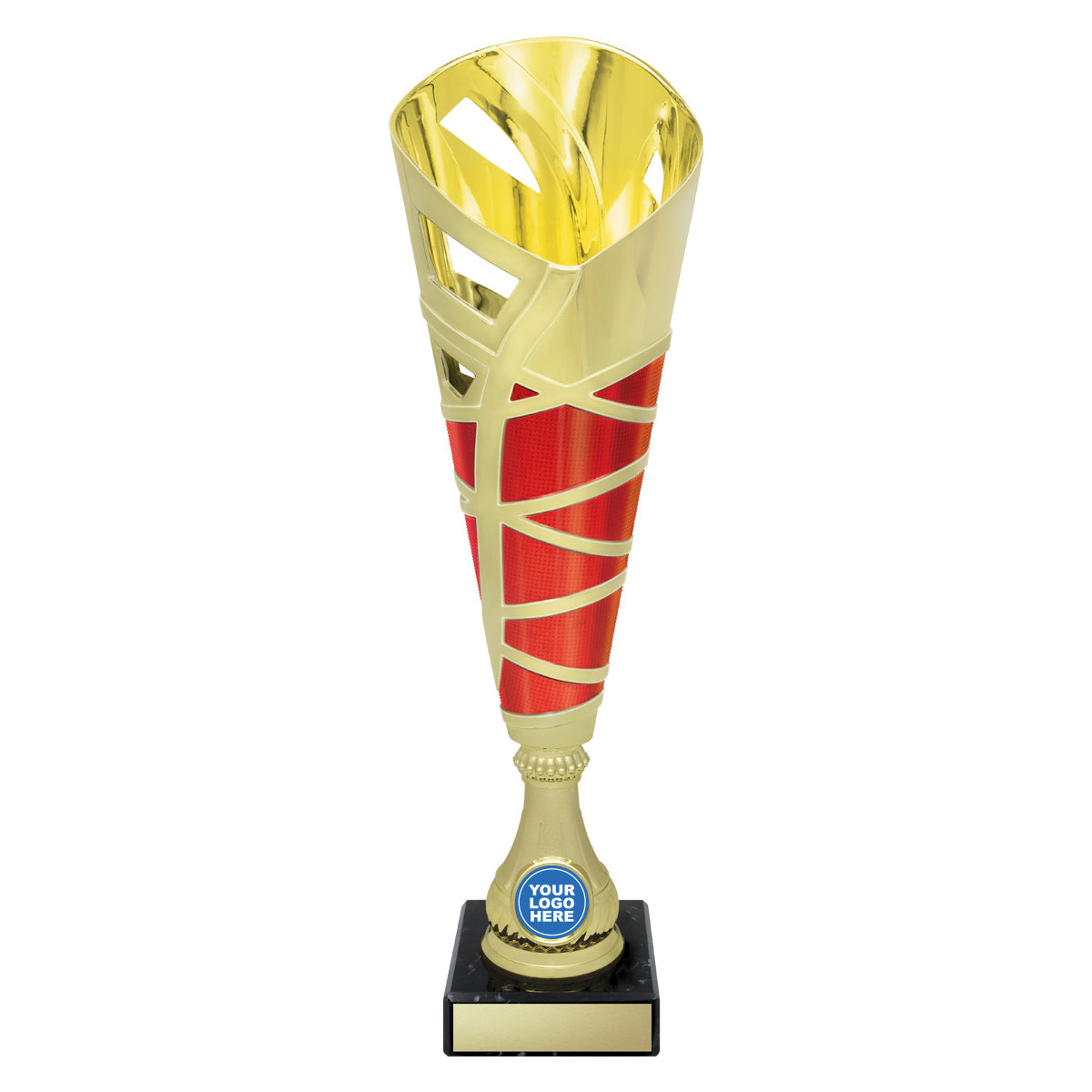 Hex Cup - Gold / Red