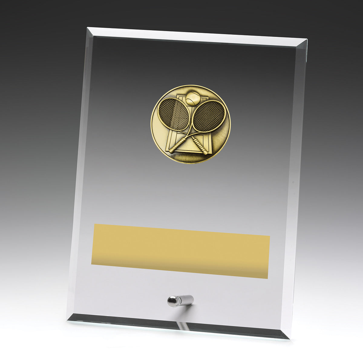 Glass Plaques - Tennis