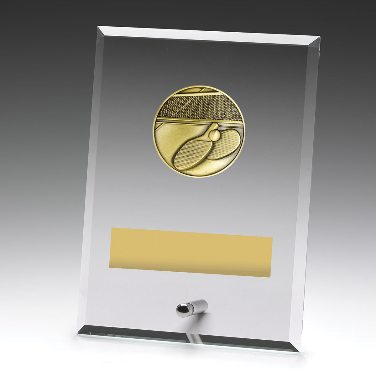 Glass Plaques - Table Tennis