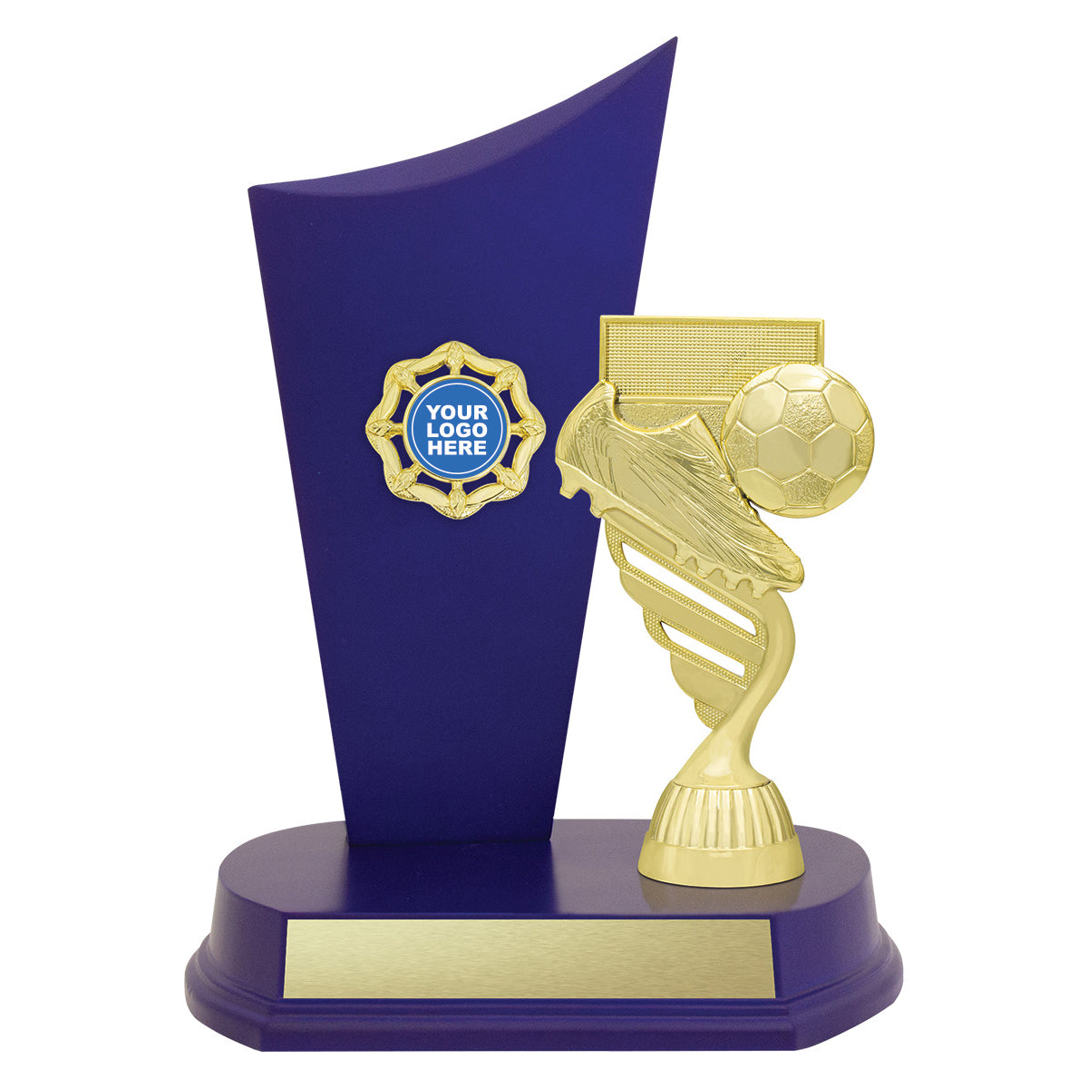 Football Blue Crest