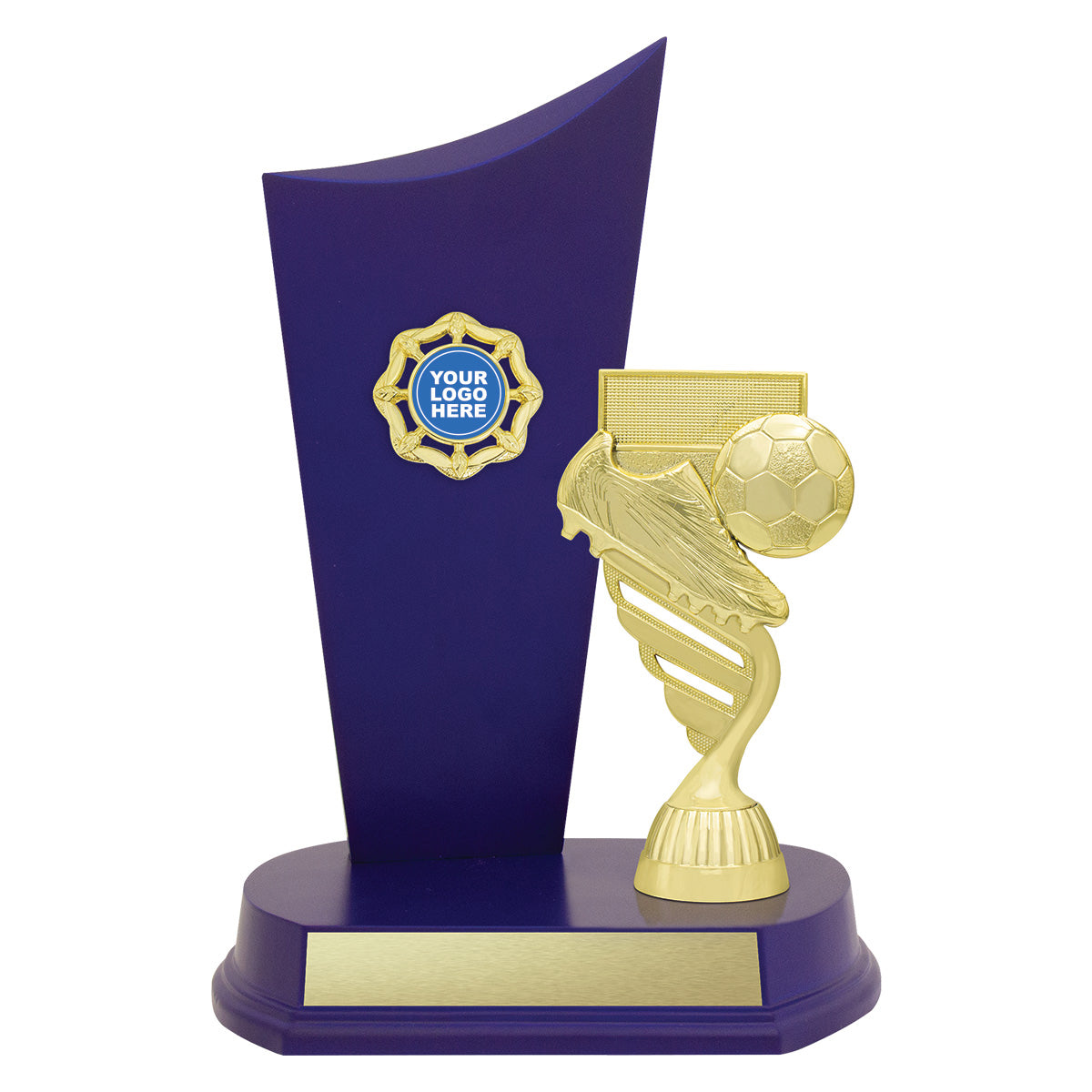 Football Blue Crest