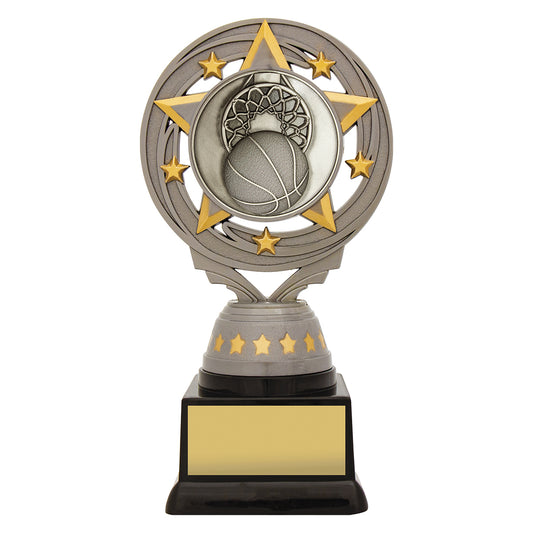 Silver Basketball Torch