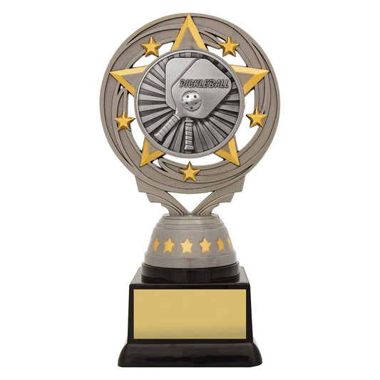 Silver Pickleball Torch