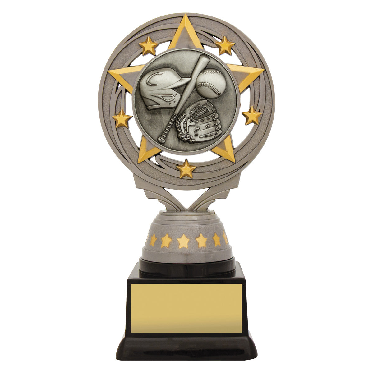 Silver Baseball Torch