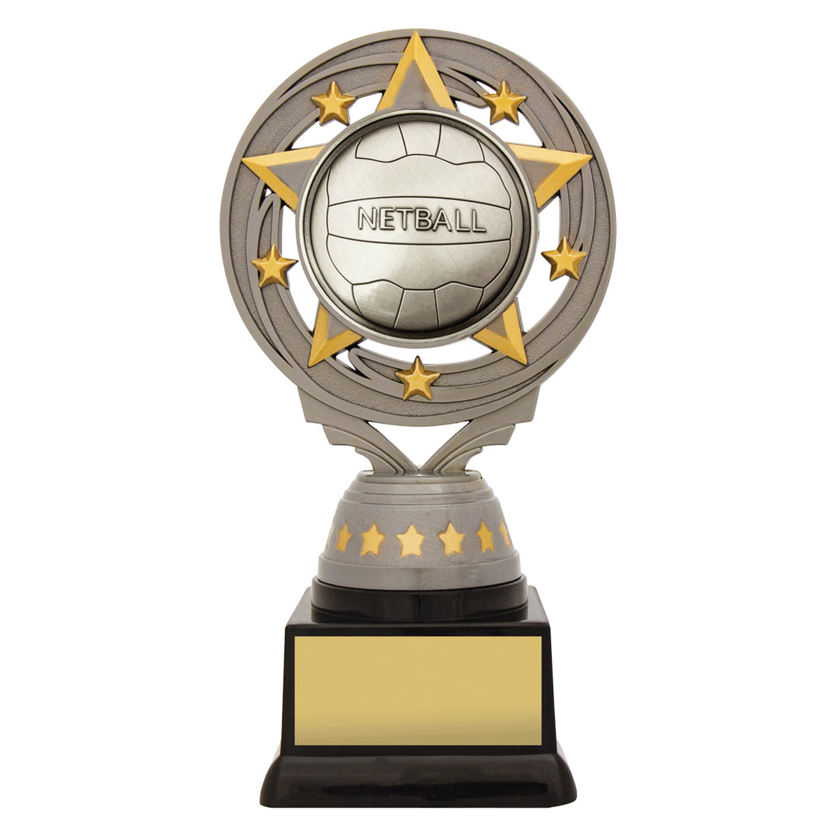 Silver Netball Torch