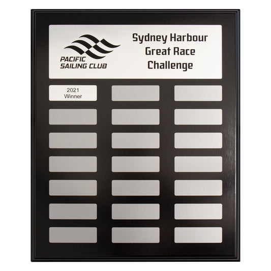 Classic Silver Plaque