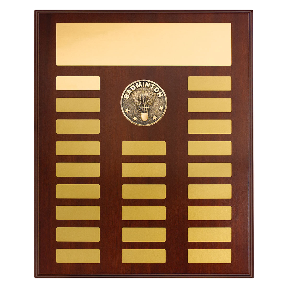 Perpetual Plaque - Badminton