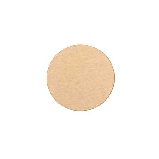 Sublimation Disc - Bronze with Adhesive