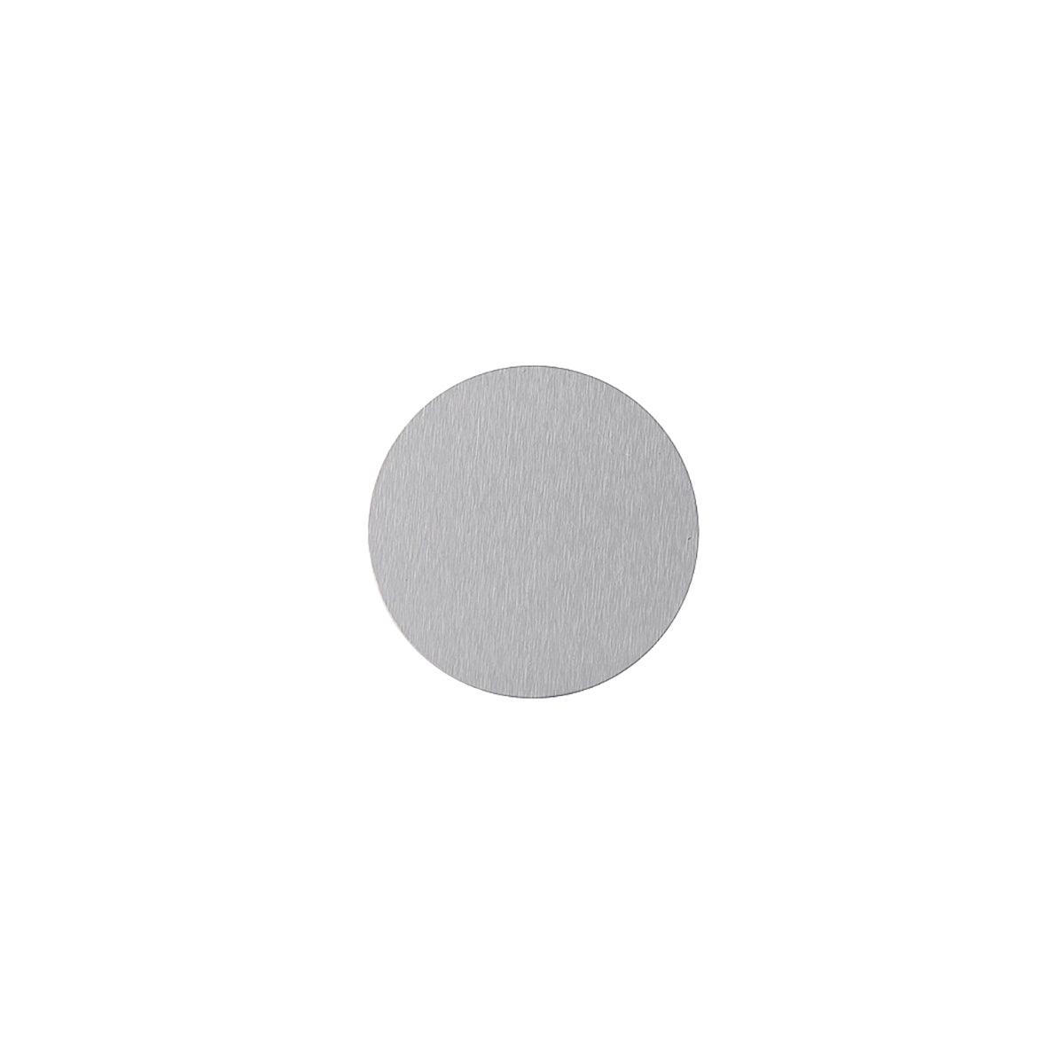 Sublimation Disc - Silver with Adhesive