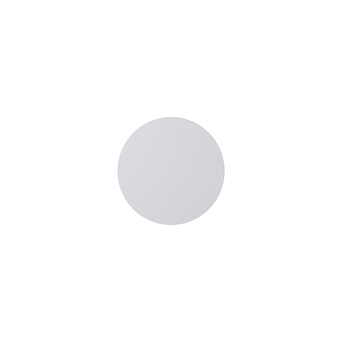 Sublimation Disc - White with Adhesive