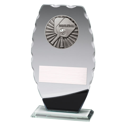Clipped Oval Glass - Pickleball