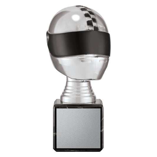 Silver 3D Helmet
