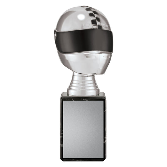 Silver 3D Helmet