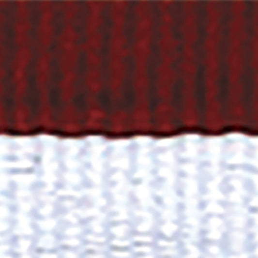 Maroon / White Ribbon