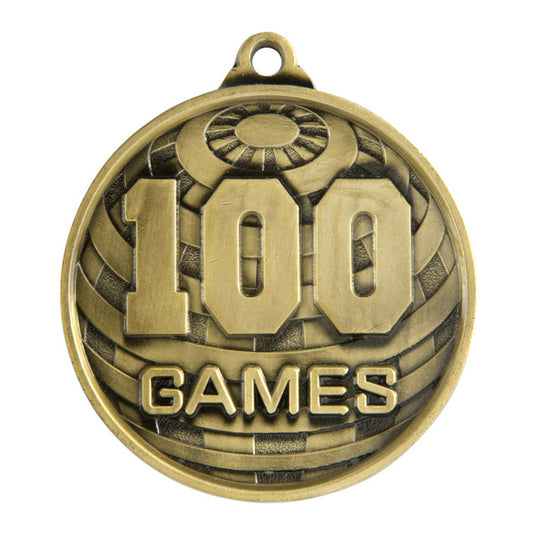Global Medal-No. Games (100)